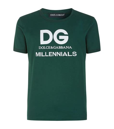 dolce gabbana tshirt green|dolce & gabbana shirt men's.